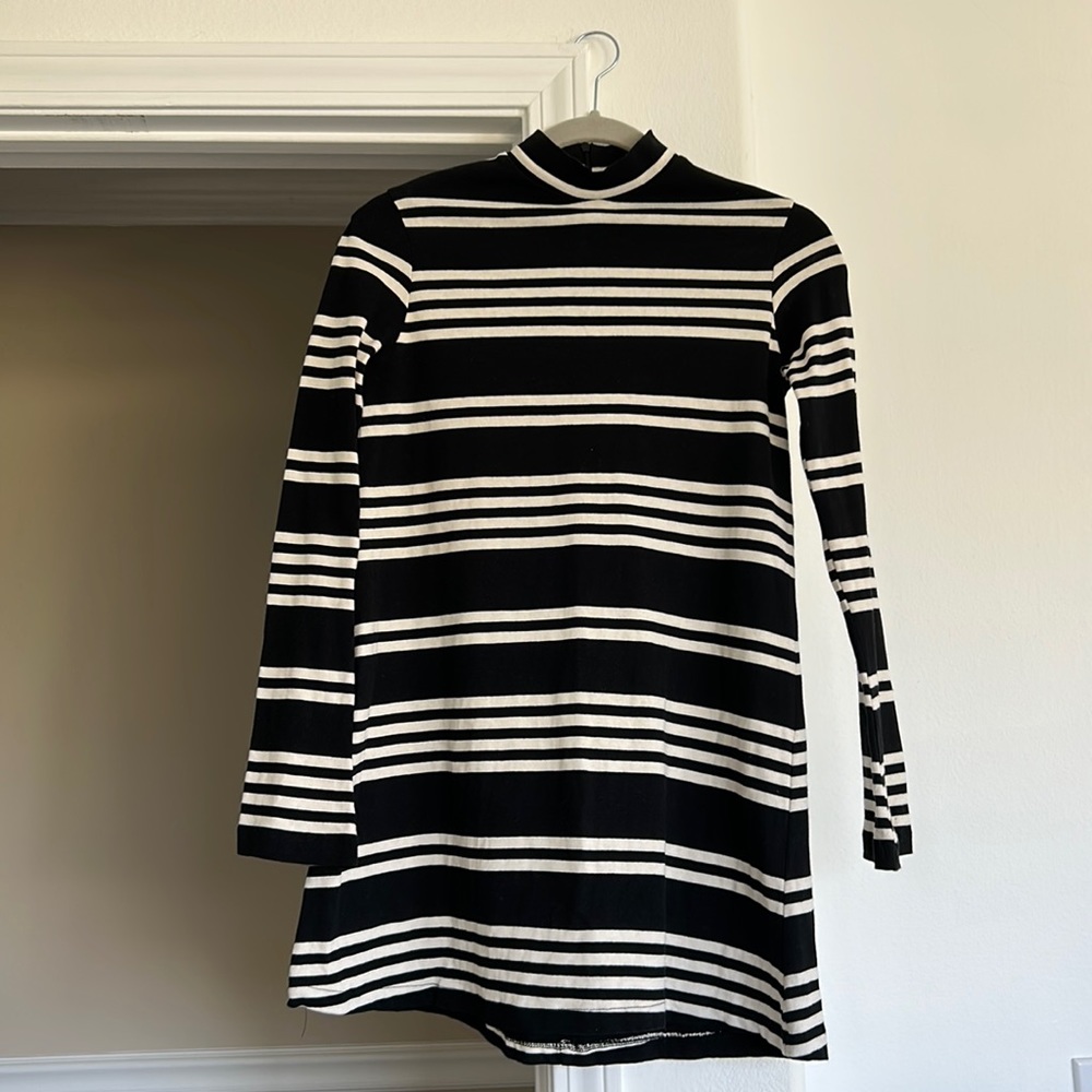 Zara Striped Mini Dress